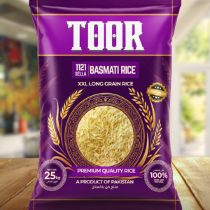 TOOR BASMATI RICE XXL LONG GRAIN RICE 1121 SELLA