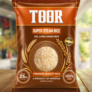 TOOR SUPER STEAM RICE XXL LONG GRAIN RICE